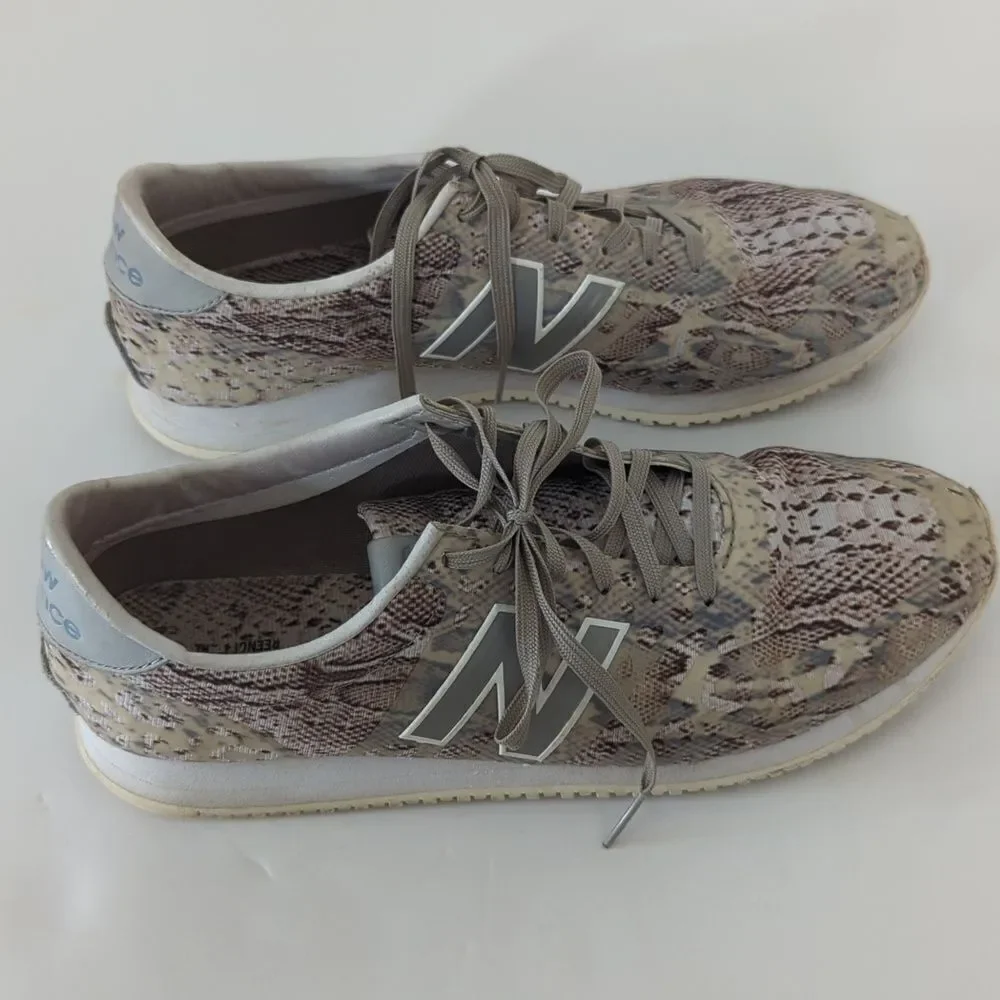 New Balance beige snake